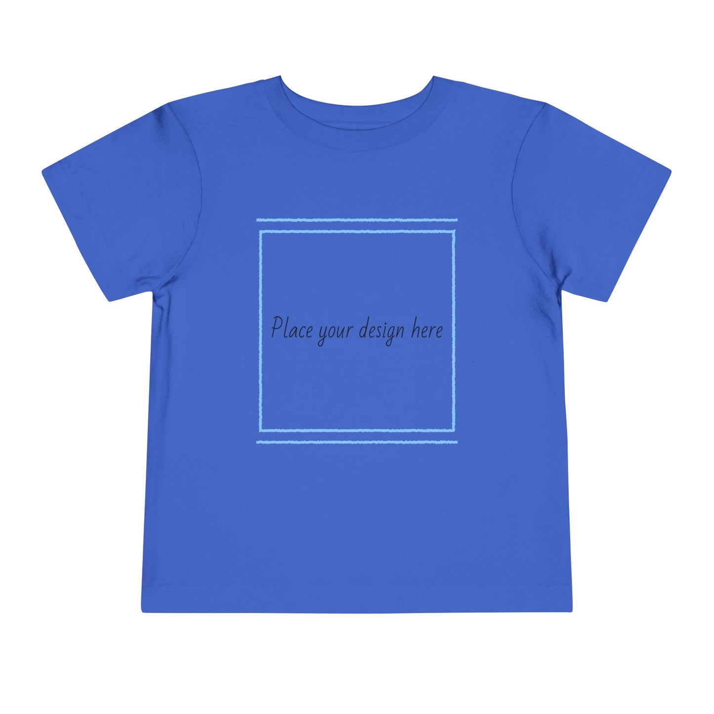 Customizable Toddler Short Sleeve Tee - Perfect for Playtime and Celebrations