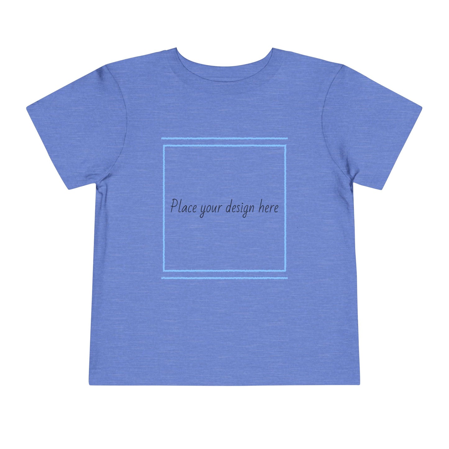 Customizable Toddler Short Sleeve Tee - Perfect for Playtime and Celebrations