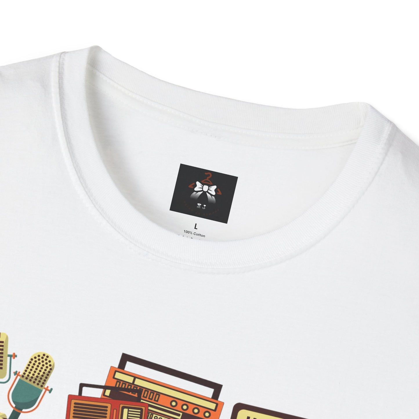 Retro Music Vibes Unisex Softstyle T-Shirt - 1992 Design