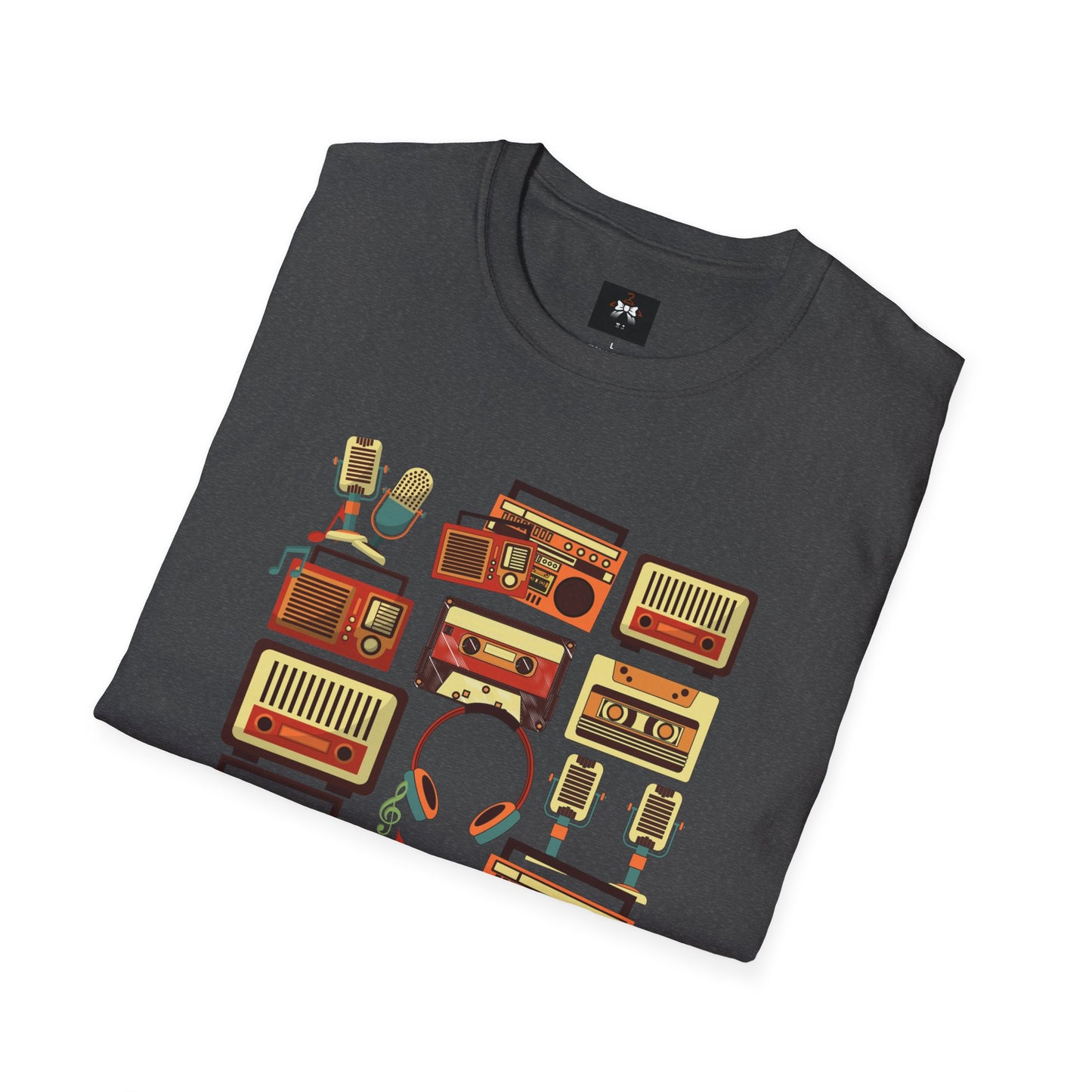 Retro Music Vibes Unisex Softstyle T-Shirt - 1992 Design