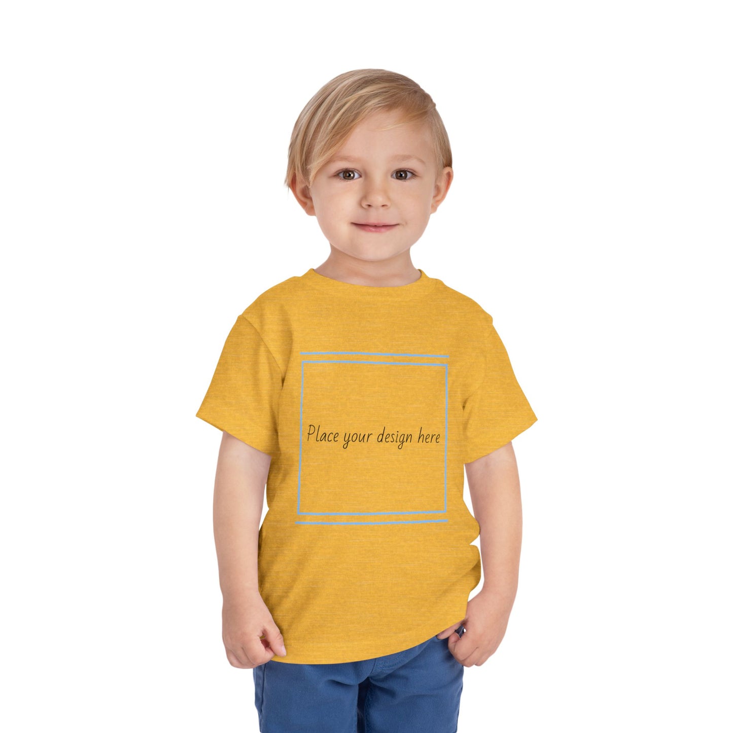 Customizable Toddler Short Sleeve Tee - Perfect for Playtime and Celebrations