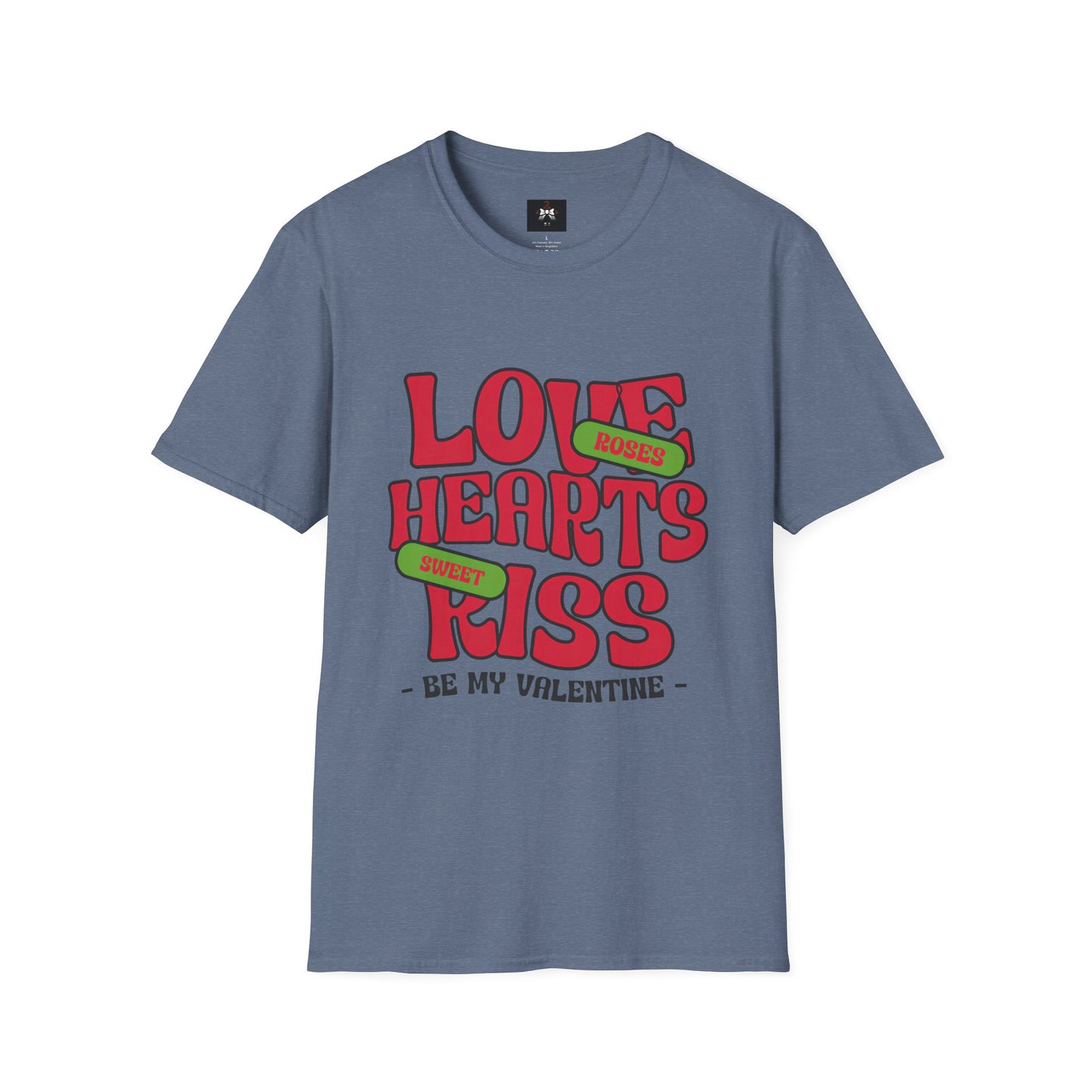 Love Hearts Unisex T-Shirt - Sweet & Playful Design