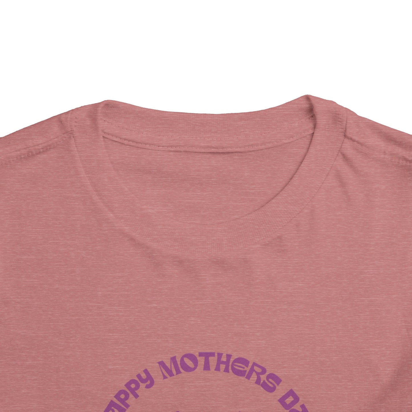 Cute Toddler Tee - "Happy Mother's Day" Floral Design.