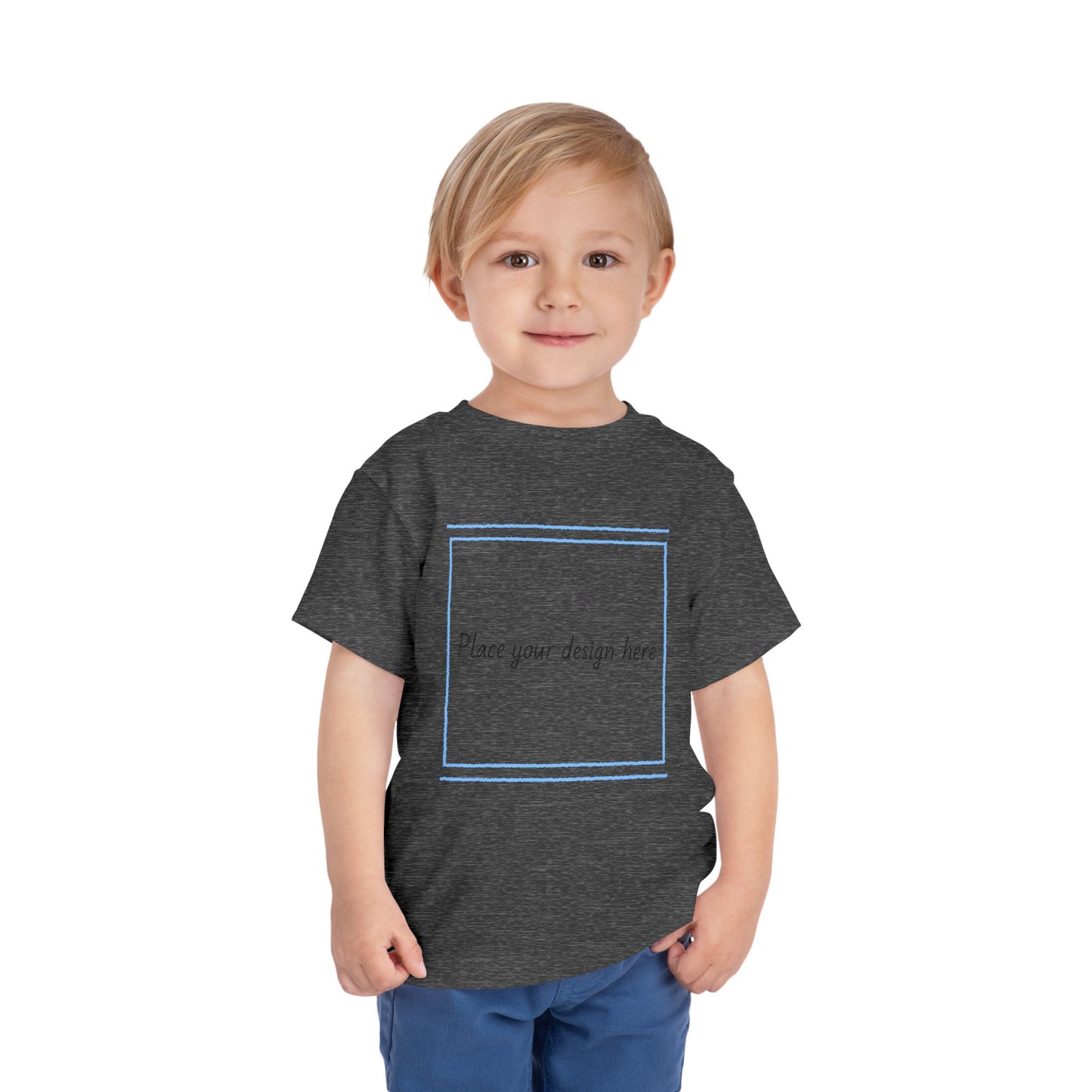 Customizable Toddler Short Sleeve Tee - Perfect for Playtime and Celebrations