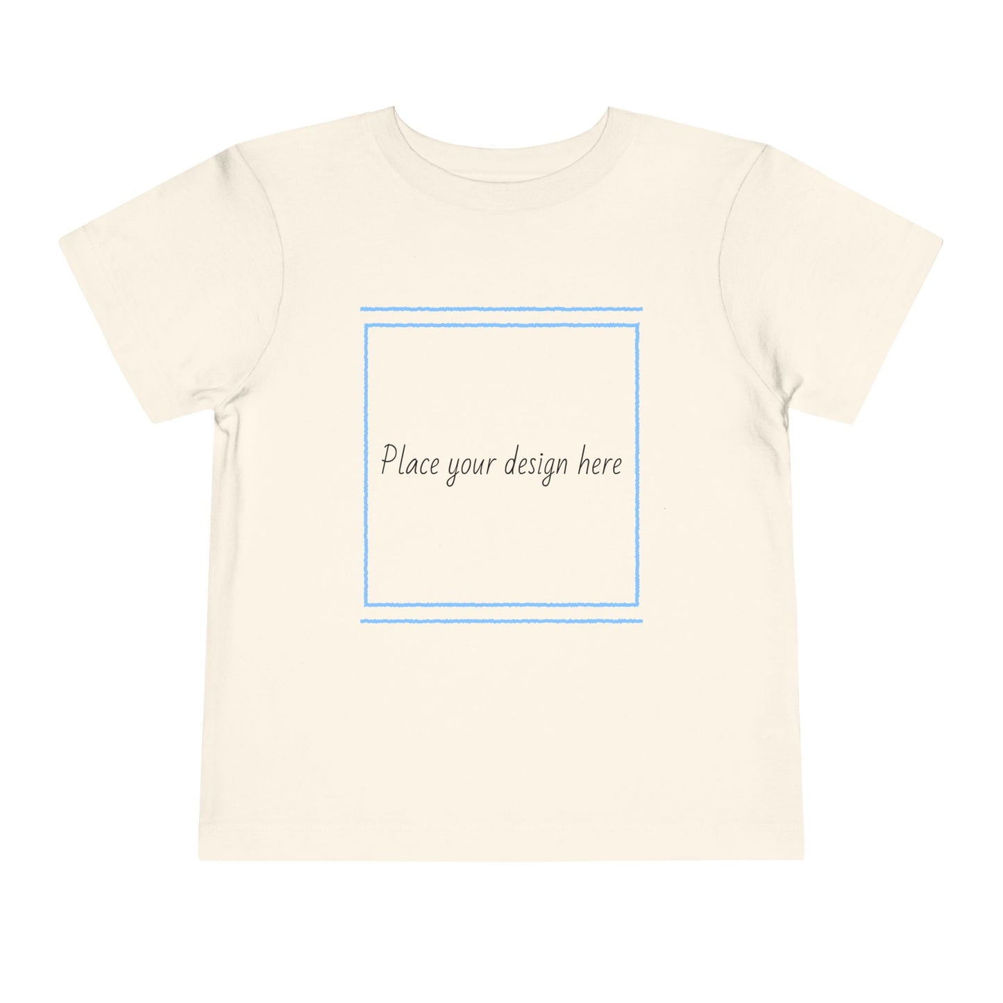 Customizable Toddler Short Sleeve Tee - Perfect for Playtime and Celebrations