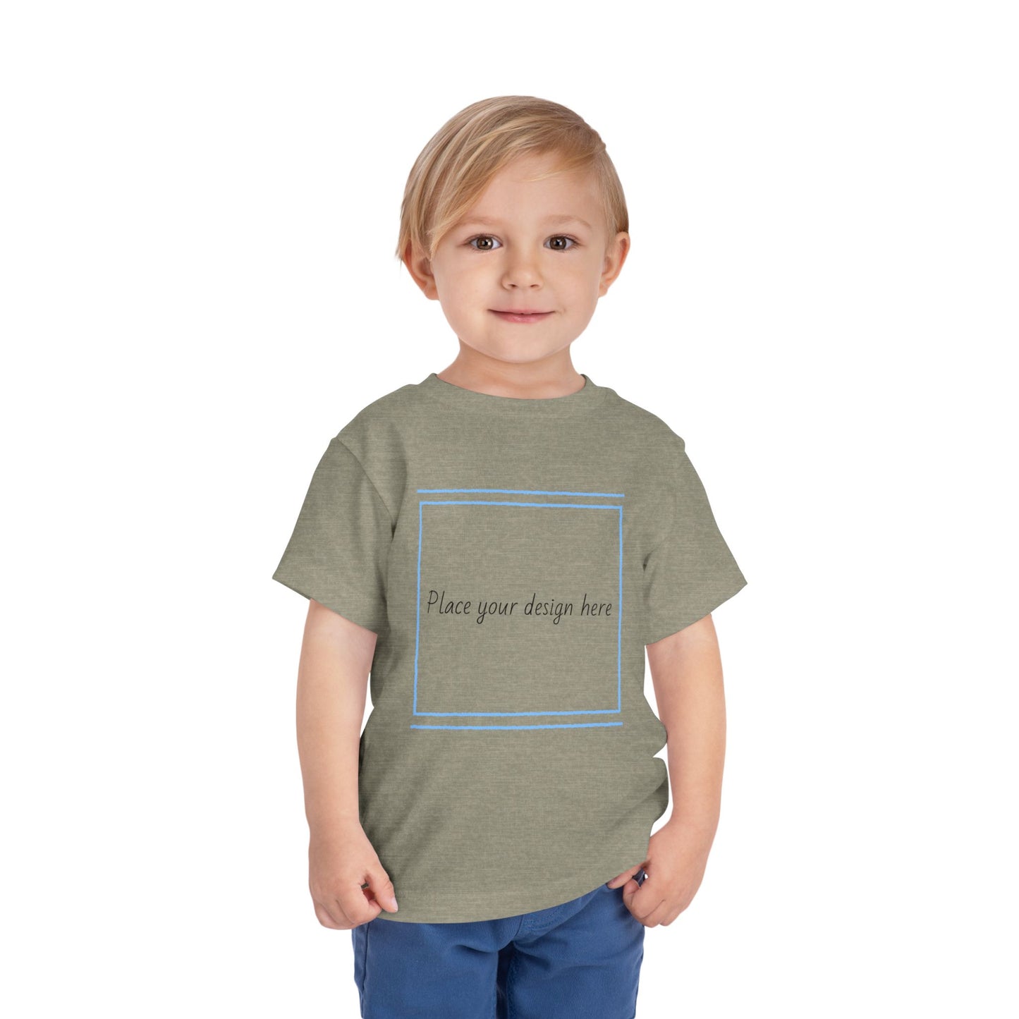 Customizable Toddler Short Sleeve Tee - Perfect for Playtime and Celebrations