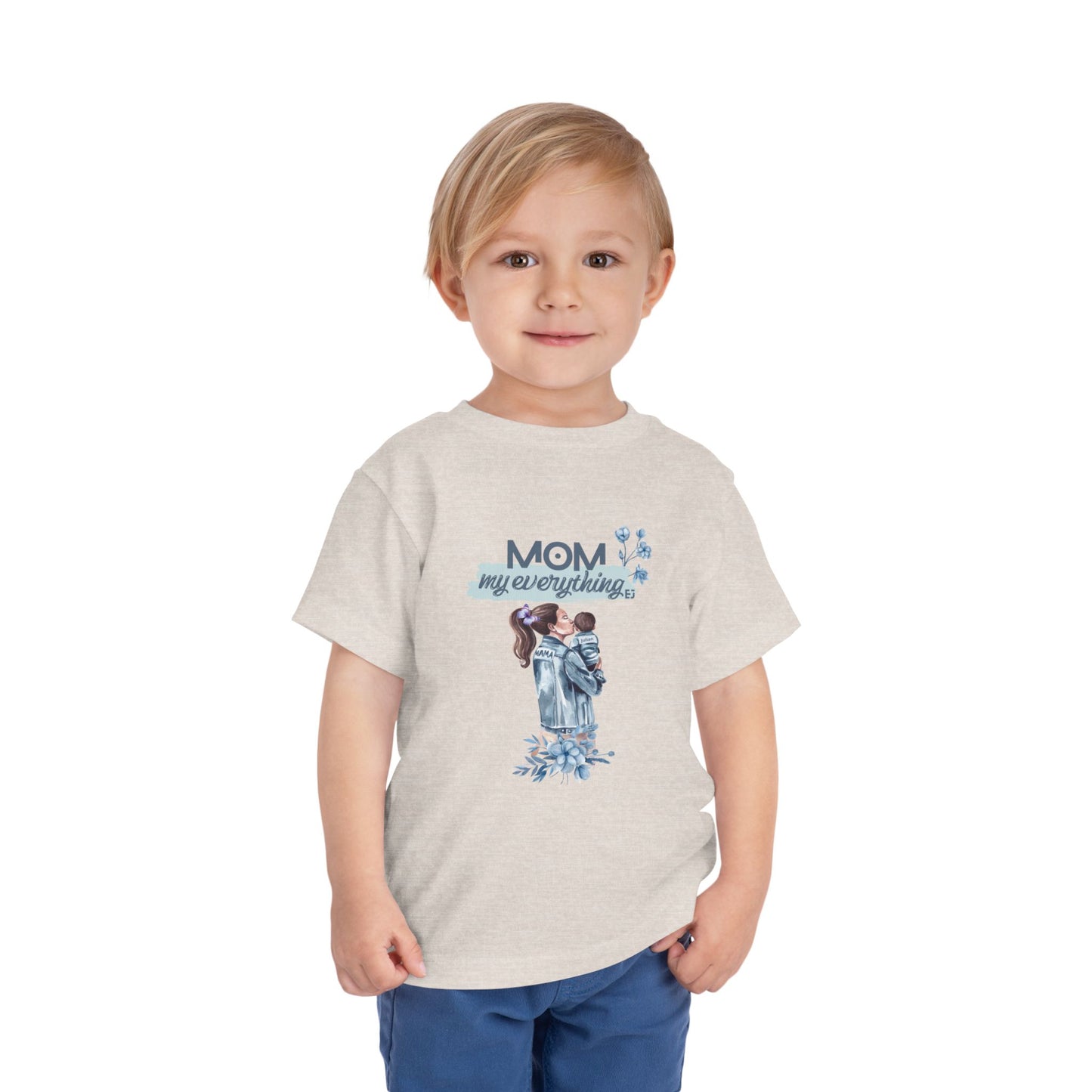 Mom My Everything Toddler Tee - Adorable Short Sleeve Shirt for Little Ones
