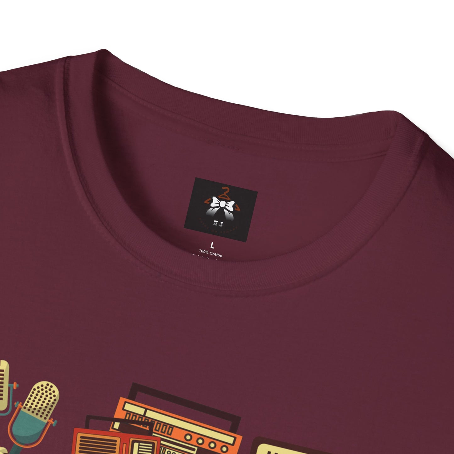 Retro Music Vibes Unisex Softstyle T-Shirt - 1992 Design