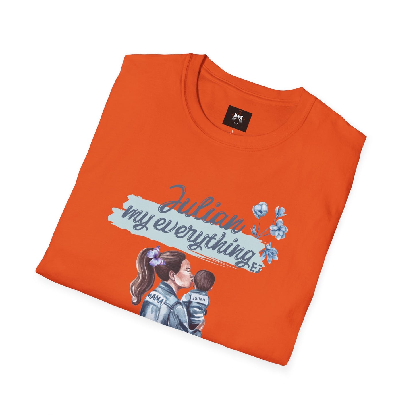 Softstyle T-Shirt - your child name custom “My Everything" - Perfect for Moms