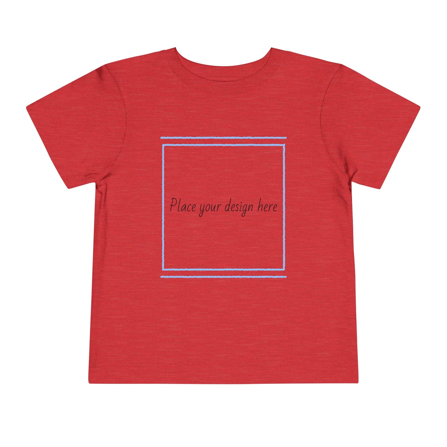 Customizable Toddler Short Sleeve Tee - Perfect for Playtime and Celebrations