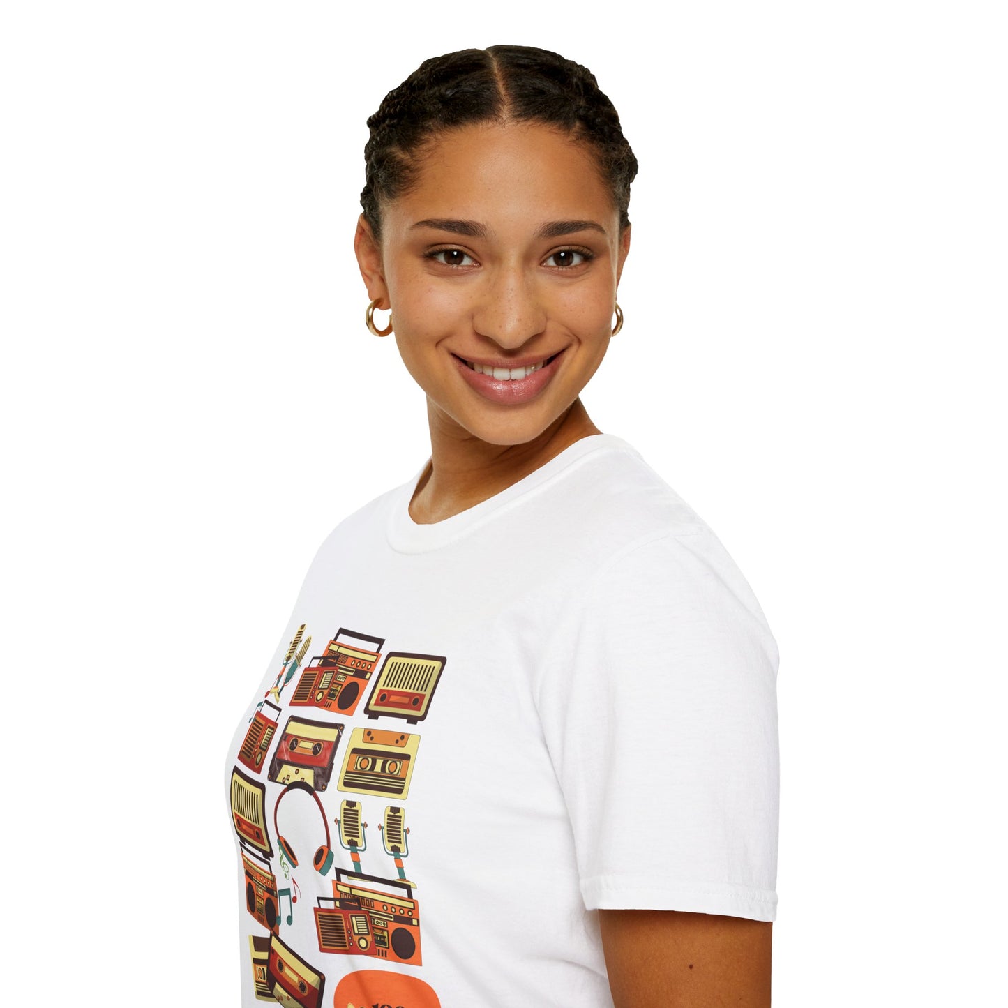 Retro Music Vibes Unisex Softstyle T-Shirt - 1992 Design