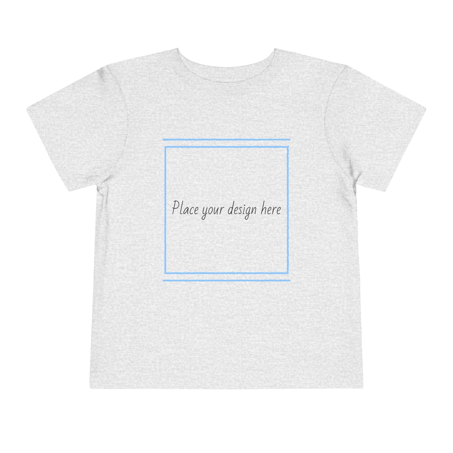Customizable Toddler Short Sleeve Tee - Perfect for Playtime and Celebrations