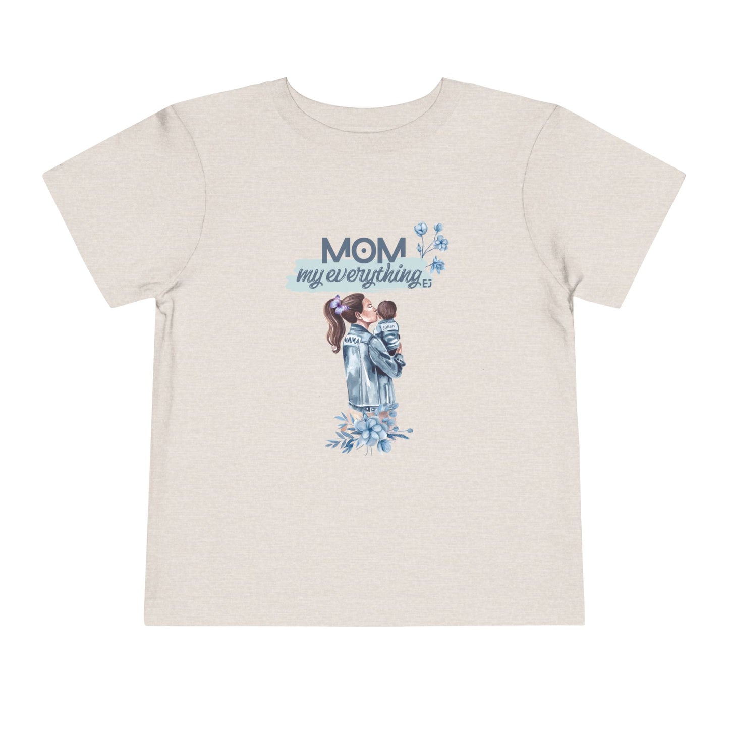 Mom My Everything Toddler Tee - Adorable Short Sleeve Shirt for Little Ones
