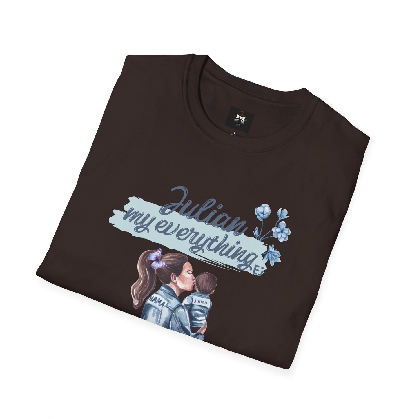 Softstyle T-Shirt - your child name custom “My Everything" - Perfect for Moms