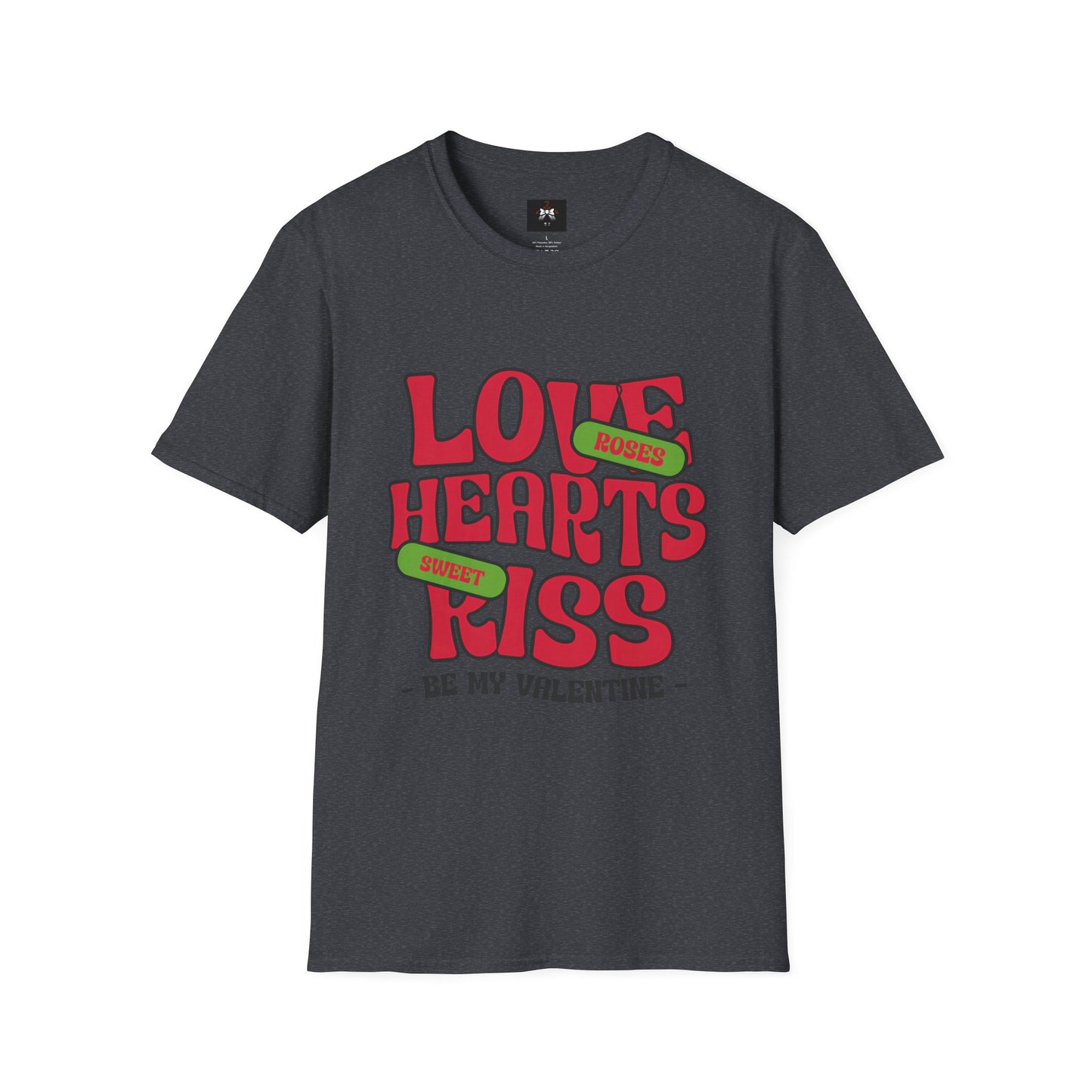 Love Hearts Unisex T-Shirt - Sweet & Playful Design