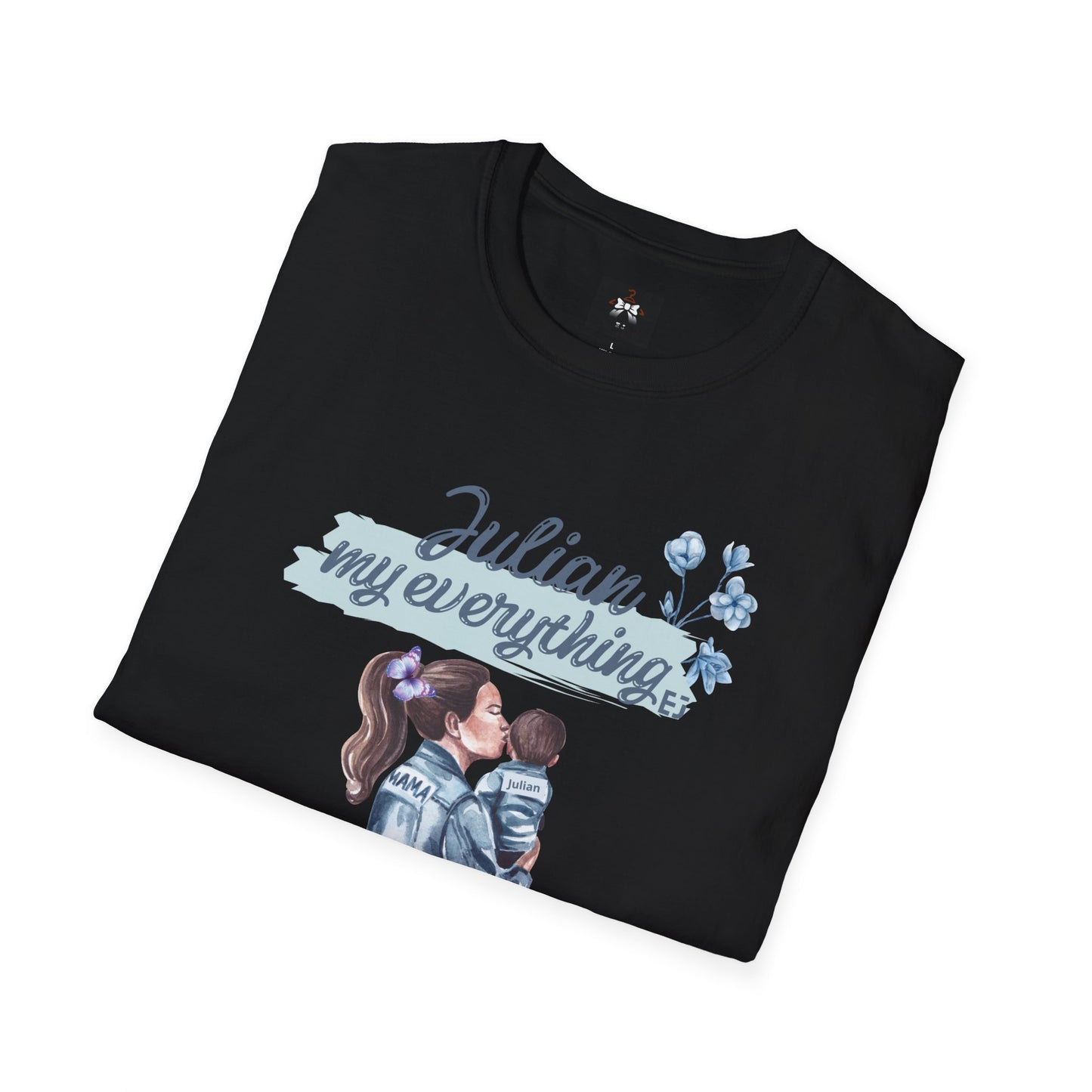 Softstyle T-Shirt - your child name custom “My Everything" - Perfect for Moms
