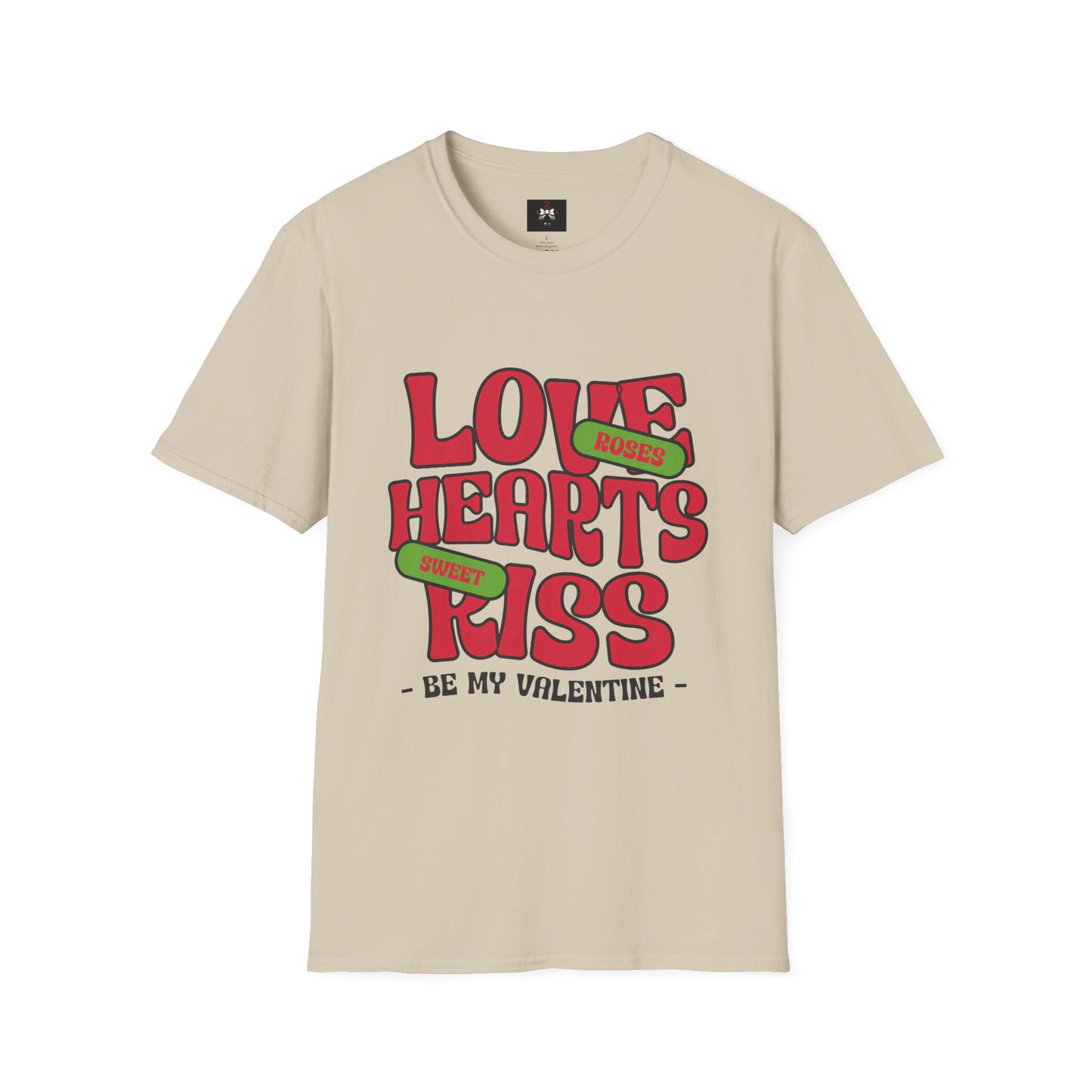 Love Hearts Unisex T-Shirt - Sweet & Playful Design